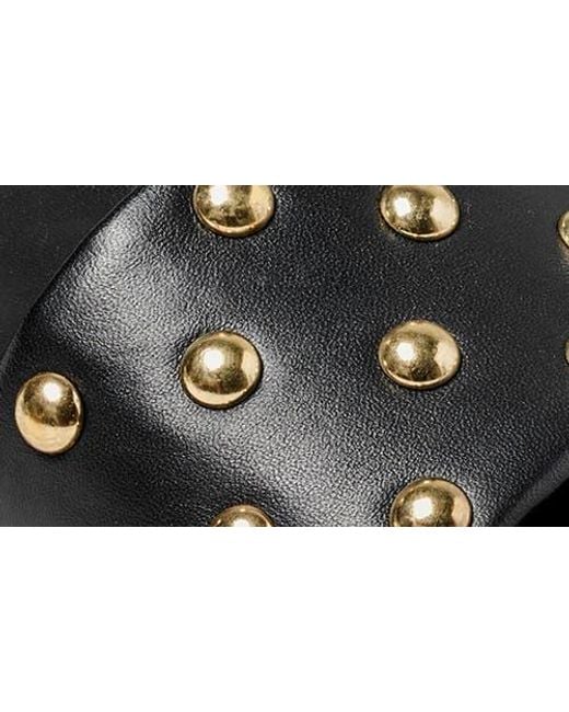 Beek Black Gallito Stud Slide Sandal