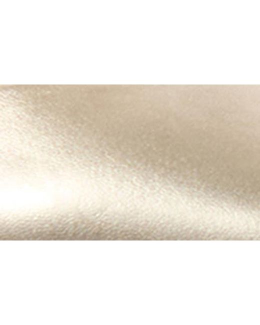L.K.Bennett Natural Drew T-Bar Pointed Toe Flat