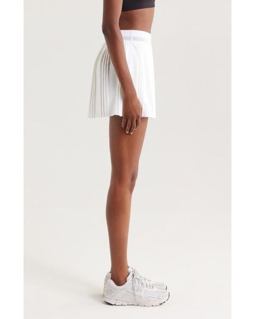 Nike Court Advantage Dri Fit Pleated Tennis Skort in White Lyst