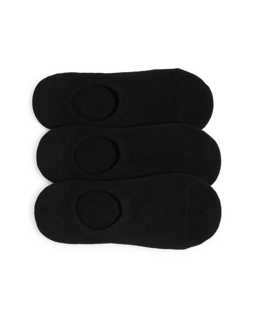 Nordstrom 3pack Everyday Noshow Socks in Black Lyst