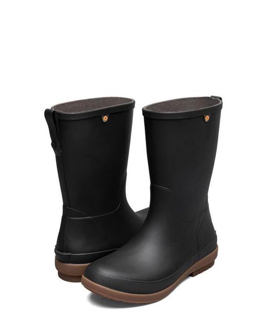 Bogs Black Amanda Ii Waterproof Rain Boot