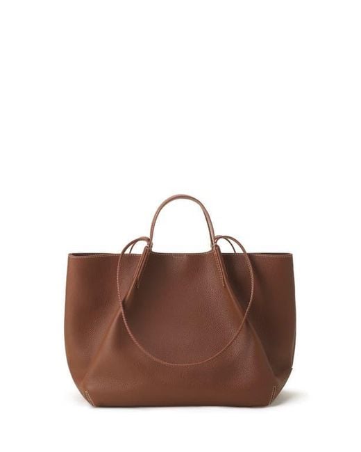 Lanvin Brown Catch By Tote Bag