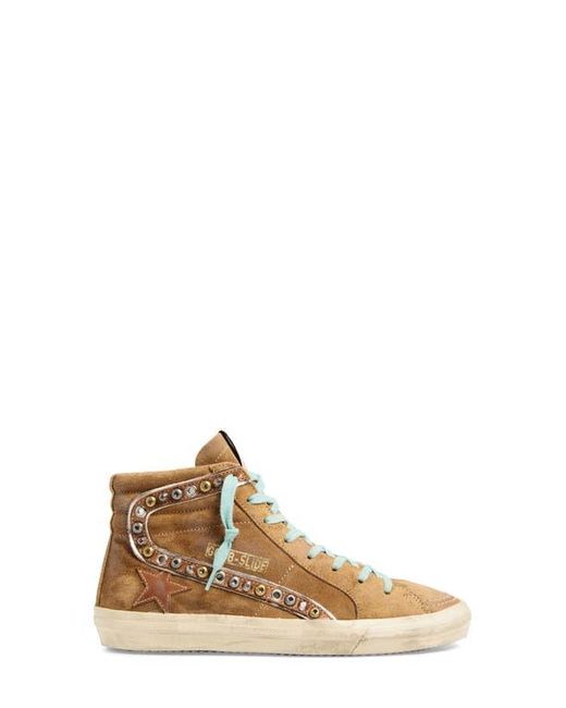 Golden Goose Deluxe Brand Natural Slide Classic High Top Sneaker