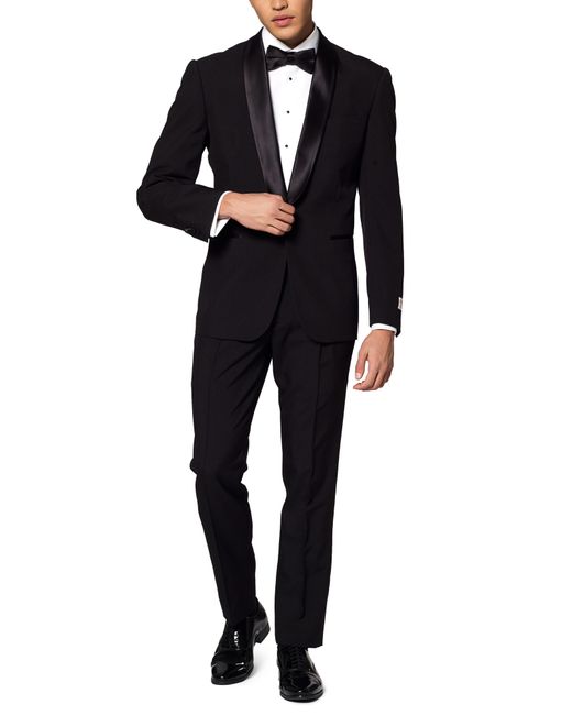 Opposuits Twopiece Tuxedo & Bow Tie in Black for Men Lyst