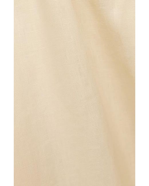Reformation Natural Viola Linen Tank