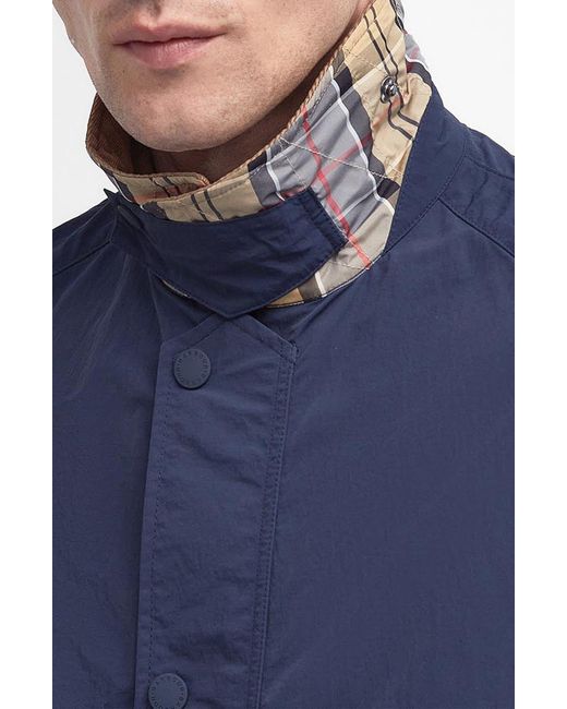 Barbour Blue Ashby Water Resistant Jacket for men
