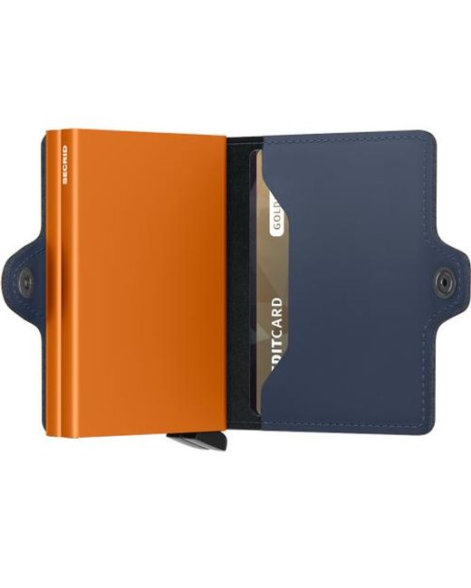 Secrid Blue Twinwallet Matte for men