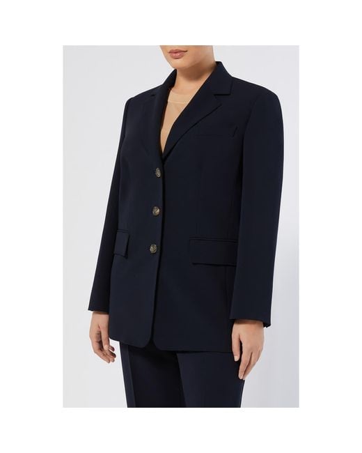 Marina Rinaldi Blue Utile Jacket