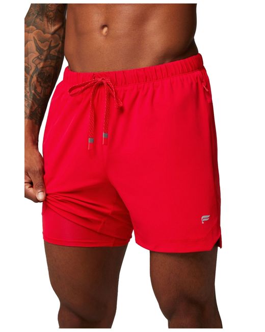 Fabletics Red The 5 One Short for men