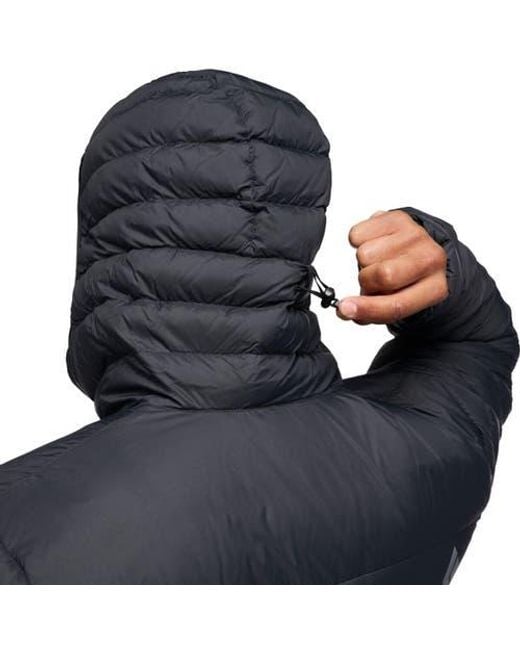 Black Diamond Blue Access Down Hooded Jacket for men