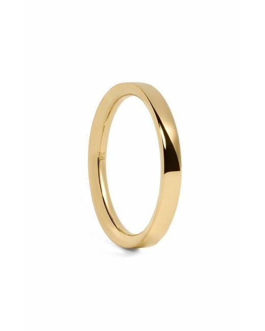 Monica Vinader Metallic Essential Stacking Ring