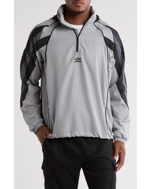 Umbro Zip Off Sleeve Windbreaker Pullover Jacket in Gray for Umbro Zip Off Sleeve Windbreaker Pullover Jacket in Gray for