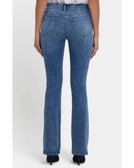 NYDJ Blue Waist-Match Barbara Bootcut Jeans
