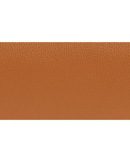 REE PROJECTS Brown Florencia Soft Pebble Grain Leather Shoulder Bag
