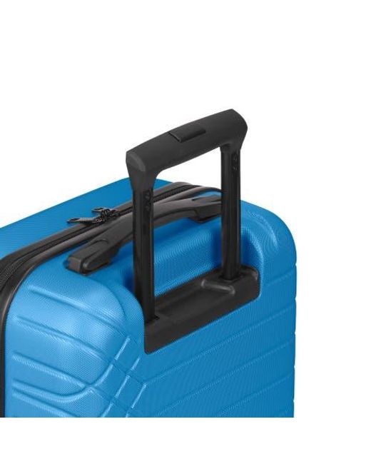 Bugatti Blue Mecca 2 Piece Hardside Luggage Set With Expansion