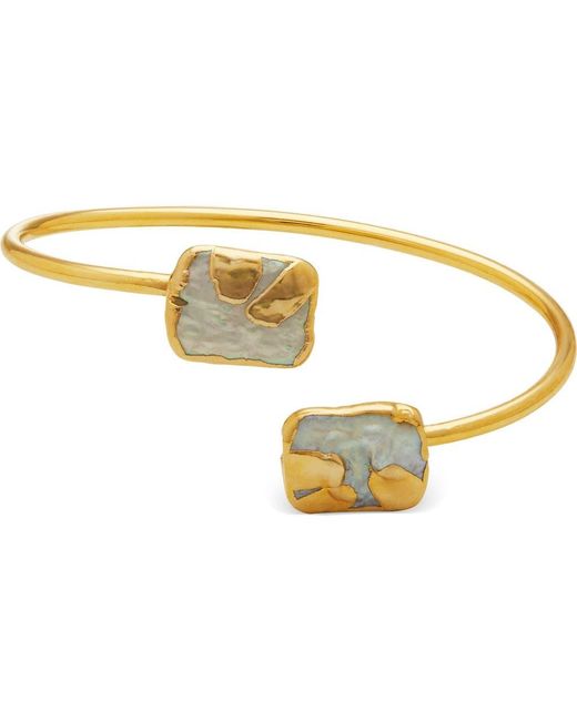 Dhwani Bansal Metallic Lune Bracelet