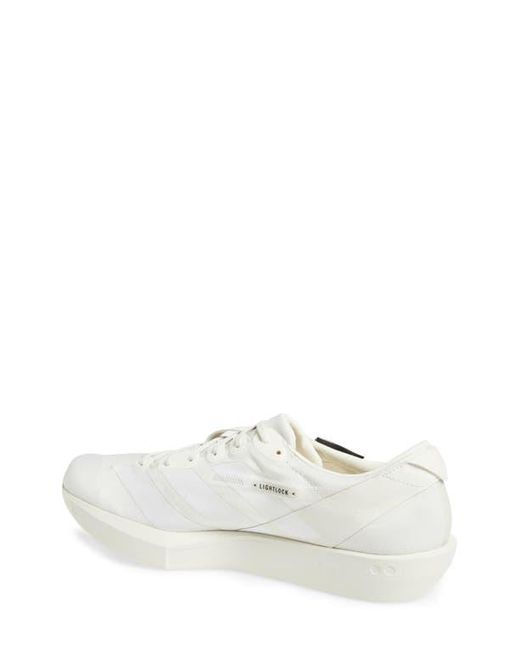 Y-3 White Gender Inclusive Adios 9 Running Sneaker
