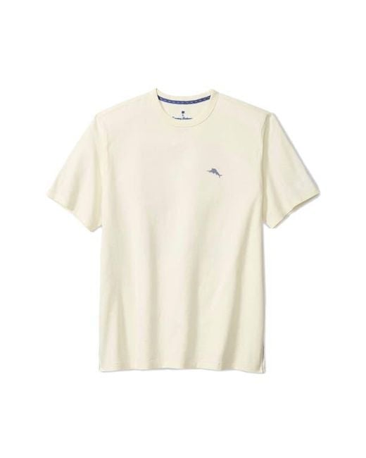 Tommy Bahama Natural Monstera Blues Lux Cotton Graphic T-Shirt for men