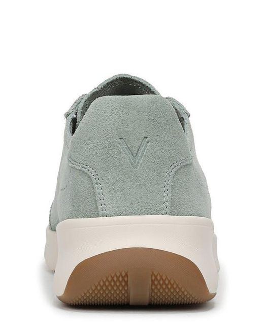 Vionic Gray Uptown Metallic Suede Sneaker