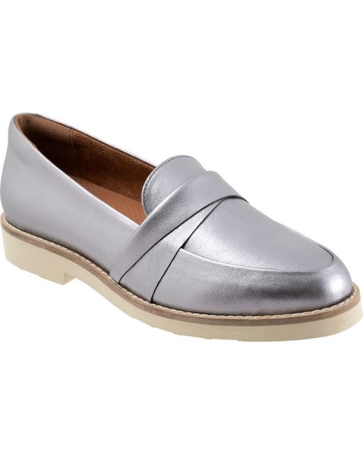 Softwalk® Gray Walsh Loafer