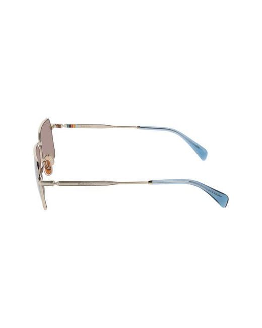 Paul Smith Brown 58Mm Modified Rectangular Sunglasses for men