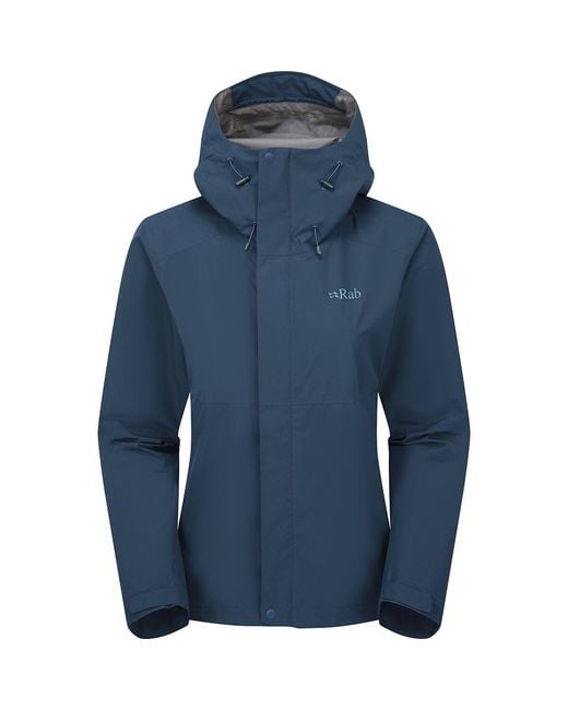 Rab Blue Downpour Jacket