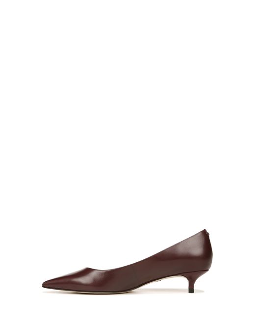 Sam Edelman Franci Pointed Toe Pump in Brown | Lyst