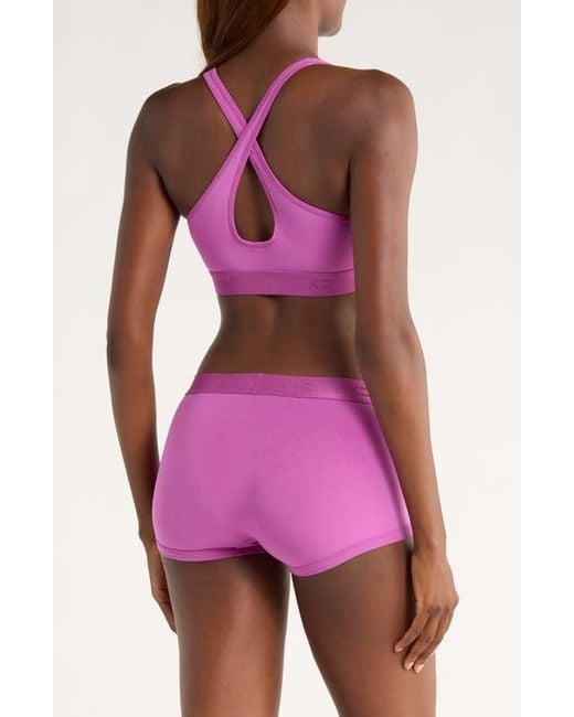 TOMBOYX Pink Stretch Modal Boyshorts