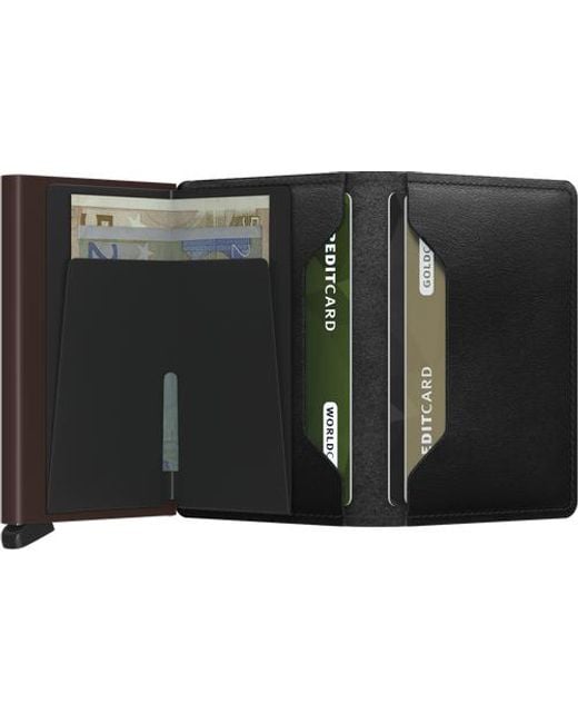 Secrid Black Slimwallet Original for men