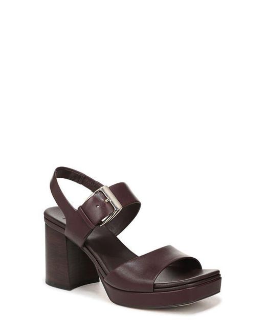 27 EDIT Naturalizer Brown Phillipa Block Heel Sandal