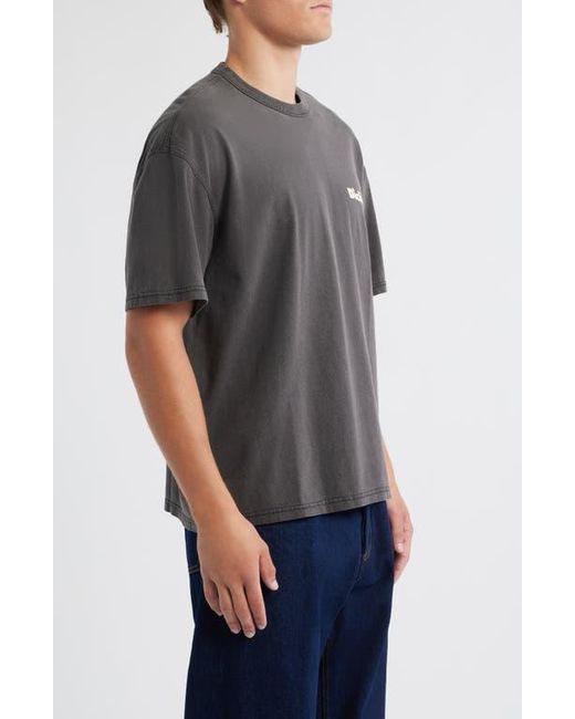 Dickies Gray Slayden Logo Graphic T-Shirt for men