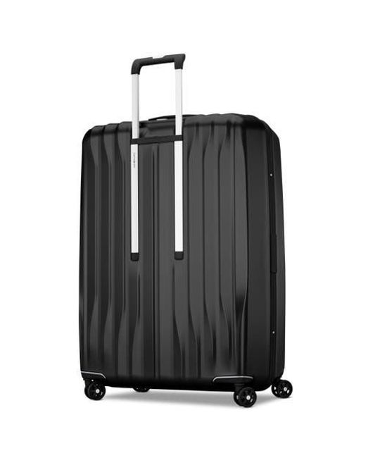 Samsonite Black Uplift Hardside 32 X-Large Checked Spinner Luggage