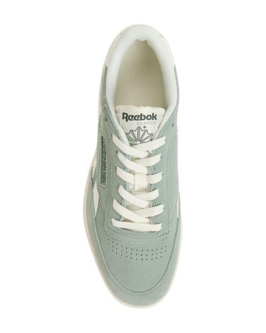 Reebok Green Club C Double Platform Sneaker