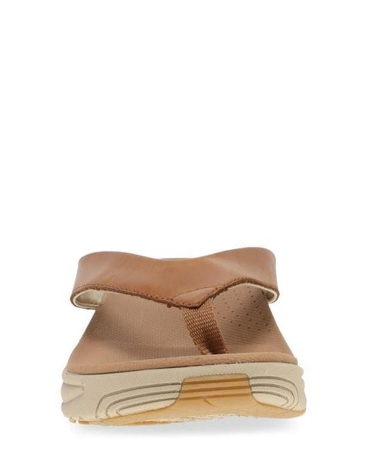 Dansko Brown Rosemary Platform Flip Flop