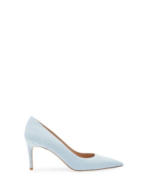 Stuart Weitzman Stuart Power 75 Pump in Blue | Lyst