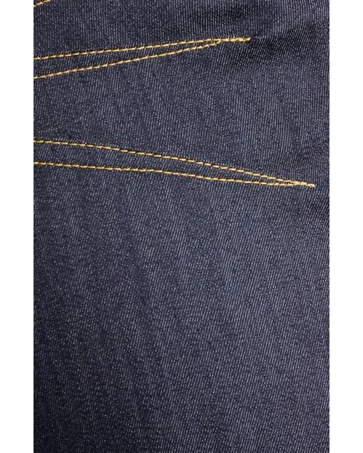 Cinq À Sept Blue Hannah Wide Leg Jeans