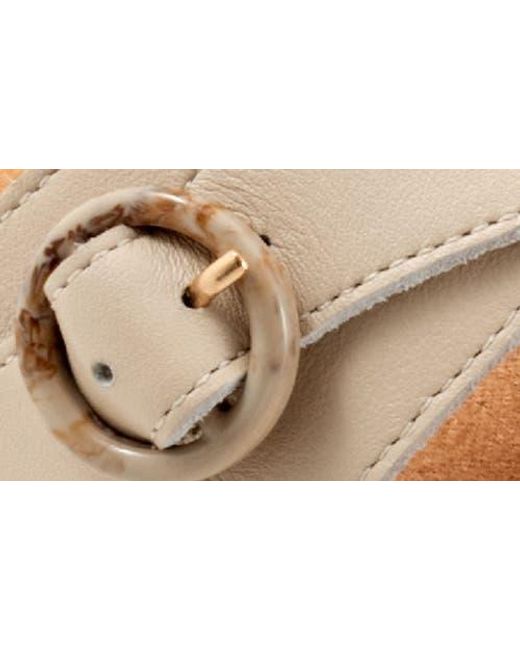 Softwalk® Natural Belize T-Strap Sandal