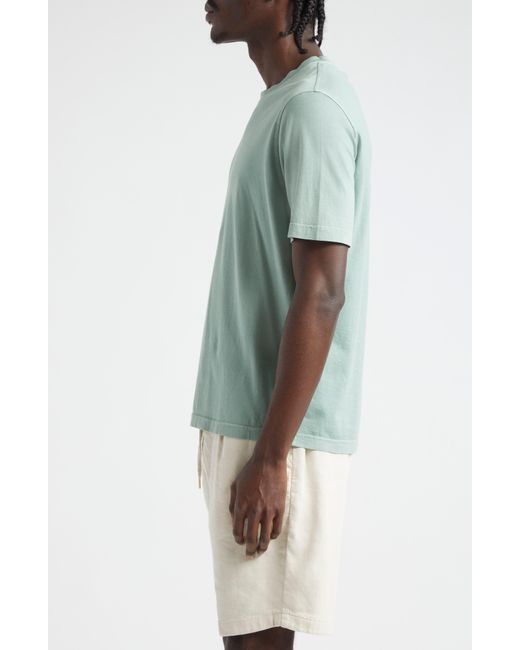 Thom Sweeney Green Classic Cotton T-shirt for men