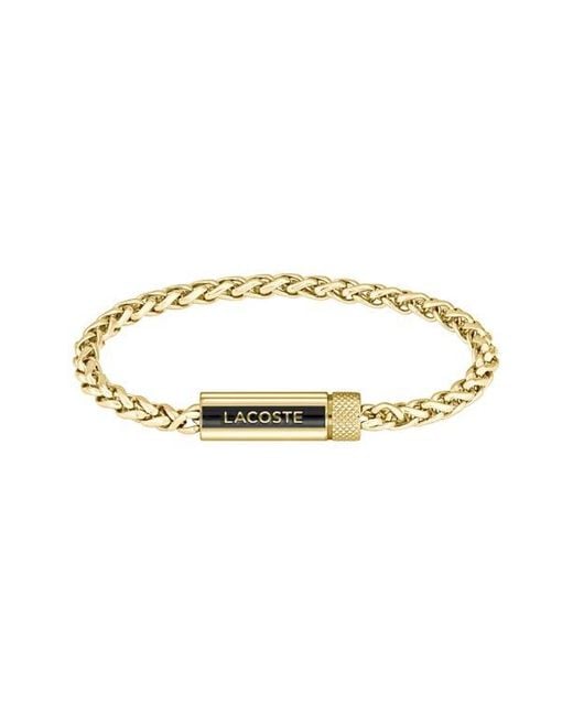 Lacoste Metallic Spelt Bracelet for men