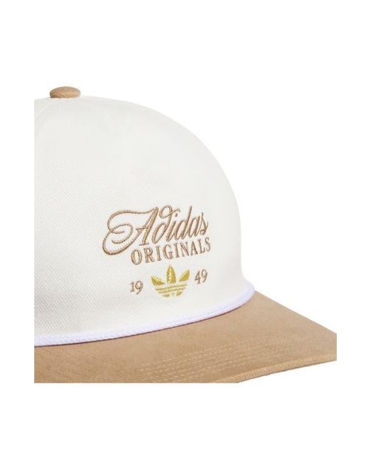 Adidas White Masterpiece Baseball Cap for men