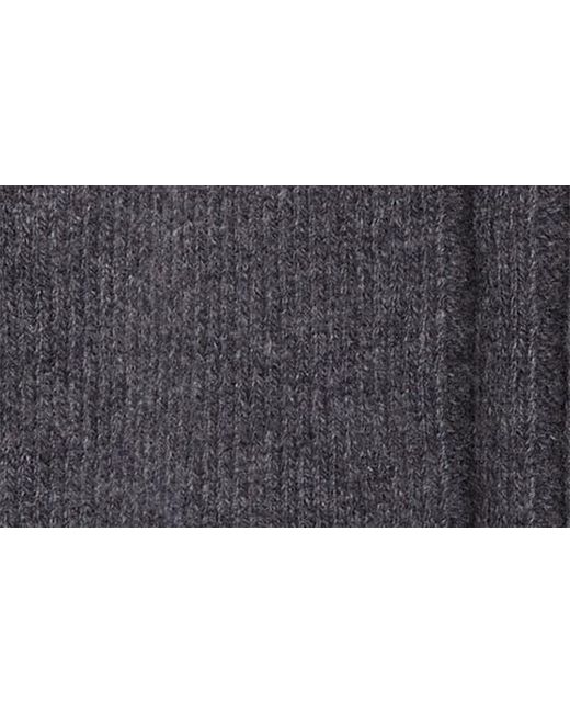 Molly Goddard Gray Ozzy Bow Shoulder Wool Sweater