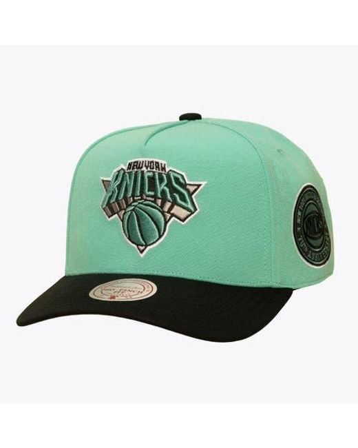 Mitchell & Ness Green New York Knicks for men