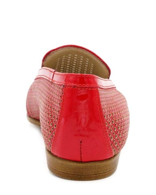 Amalfi by Rangoni Red Otello Loafer