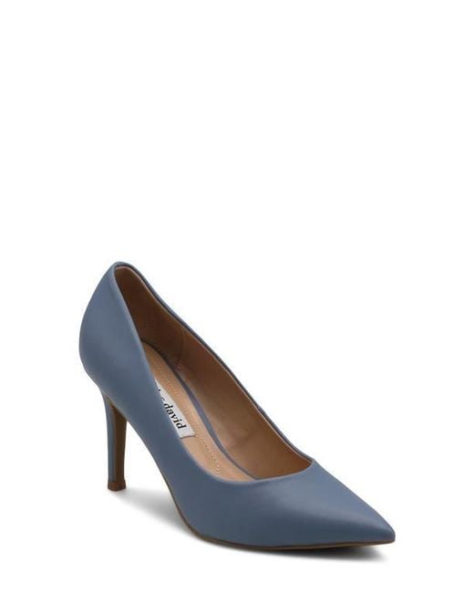 Charles David Blue Geno Pointed Toe Pump
