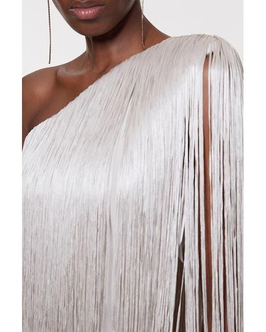 karen millen white knit dress KAREN MILLEN Cable Knit Funnel Neck Maxi Dress