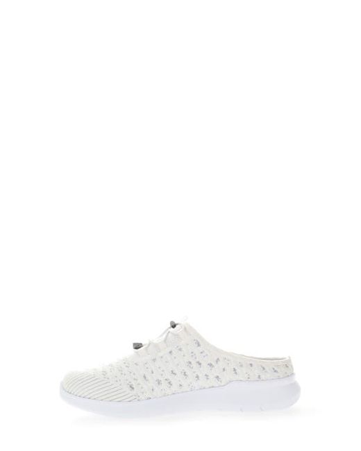 Propet White Travelbound Slide Sneaker