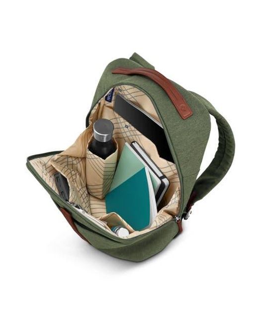 Samsonite Green Virtuosa Carry-On Travel Backpack With Padded Laptop Sleeve