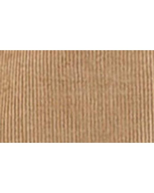 Vince Natural Louie Flat Front Cotton Corduroy Pants for men