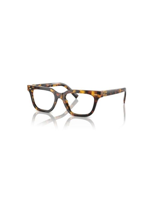 Miu Miu Multicolor 53Mm Rectangle Optical Glasses