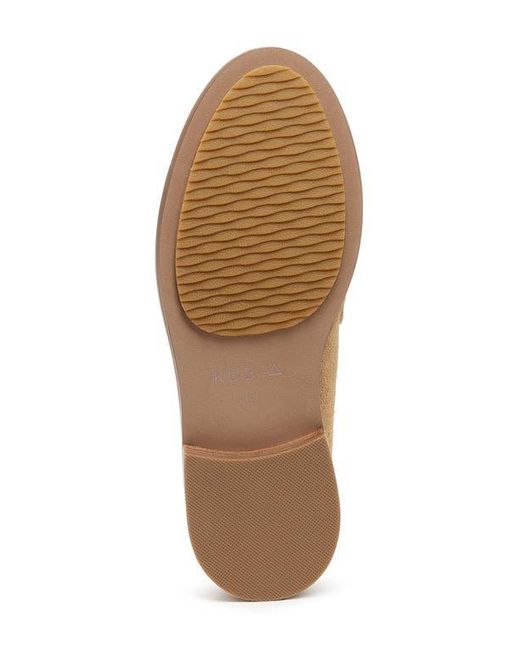 Kelsi Dagger Brooklyn Natural Lock Faux Shearling Lined Mule